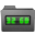 LCD Folder Green Icon 32x32 png