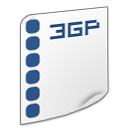 File 3gp Icon 128x128 png