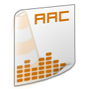 File Vlc Aac Icon 128x128 png