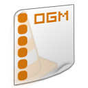 File Vlc Ogm Icon 128x128 png