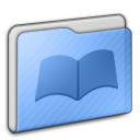 Folder Book Icon 128x128 png