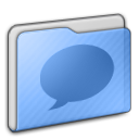 Folder Chat Icon