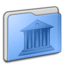 Folder Library Alt Icon 128x128 png