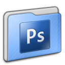 Folder Photoshop Icon 128x128 png
