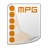 File Vlc Mpg Icon 48x48 png