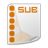 File Vlc Sub Icon 48x48 png