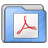 Folder Acrobat Icon 48x48 png