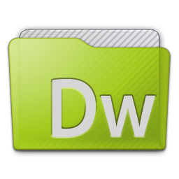 Folder Dreamweaver Icon 256x256 png
