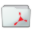 Folder Acrobat Icon 32x32 png