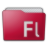 Folder Flash Icon 48x48 png