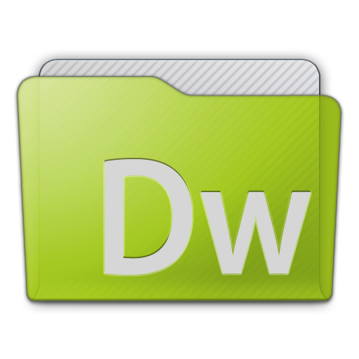 Folder Dreamweaver Icon 512x512 png