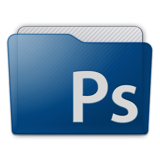 Folder Photoshop Icon 512x512 png