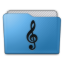 Folder Music Alt Icon 64x64 png