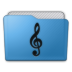 Folder Music Alt Icon 72x72 png
