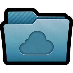 Folder Cloud Icon 256x256 png