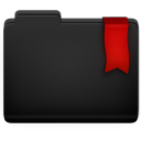Ribbon Folder Icon