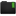 Ribbon Green Folder Icon 16x16 png