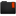 Ribbon Orange Folder Icon 16x16 png