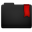 Ribbon Folder Icon 32x32 png