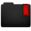 Ribbon Folder Icon 64x64 png