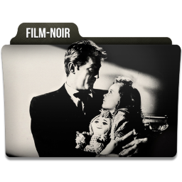 Film Noir Folder Icon 256x256 png