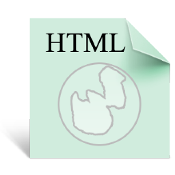File Html Icon 256x256 png