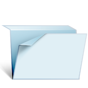 Folder General Blue Icon 300x300 png