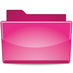 Folder Pink Icon 256x256 png