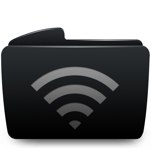Folder Wi-Fi Icon 512x512 png