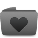 Folder Heart Icon 128x128 png