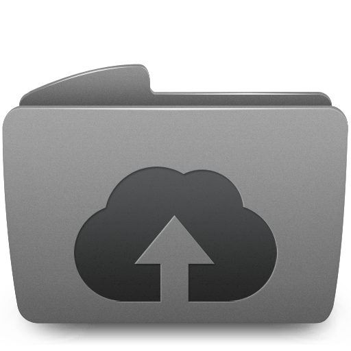 Folder Web Upload Icon 512x512 png