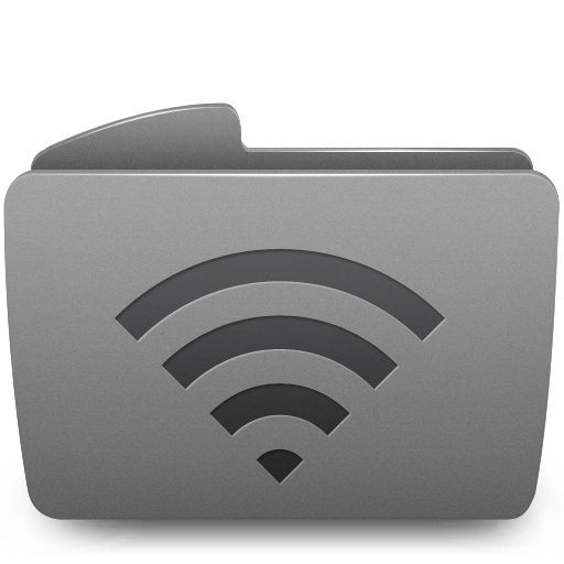 Folder Wi-Fi Icon 512x512 png