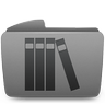 Folder Library Icon 96x96 png