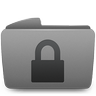 Folder Lock Icon 96x96 png