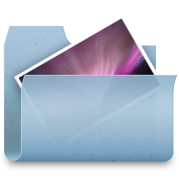 Mac Picture Folder Icon 256x256 png
