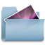 Mac Picture Folder Icon 64x64 png