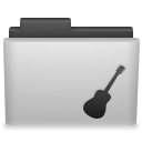 Iron Guitar Icon 128x128 png