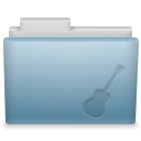 Sky Guitar Icon 128x128 png