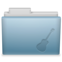 Sky Guitar Icon 256x256 png