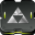 Zelda Triforce Icon 32x32 png