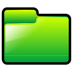 Generic Folder Green Icon - Sleek XP Folders Icons - SoftIcons.com