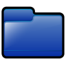 Generic Folder Blue Icon - Sleek XP Folders Icons - SoftIcons.com