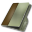 Folder Brown Green Icon 32x32 png