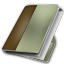 Folder Brown Green 2 Icon 64x64 png