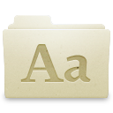Fonts Icon 128x128 png