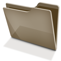 Folder Brown Icon 256x256 png