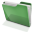 Folder Green 2 Icon 32x32 png