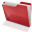 Folder Red 2 Icon 32x32 png