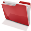 Folder Red 2 Icon 64x64 png