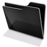 Folder Black Icon 96x96 png